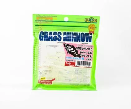 Ecogear Soft Lure Grass Minnow M 2-1/2 дюйма 10 штук в упаковке 323 (6254)