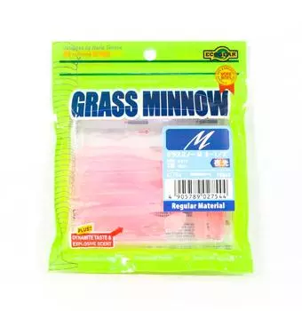 Ecogear Soft Lure Grass Minnow M 2-1/2 дюйма 10 шт. в упаковке 119 (7544)