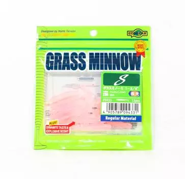 Ecogear Soft Lure Grass Minnow S 1-3/4 дюйма, 12 штук в упаковке 296 (4331)