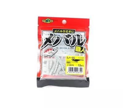 Ecogear Soft Lure Mebaru Minnow SS 1-1/2 дюйма 12 штук в упаковке 065 (8749)
