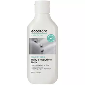 ecostore Baby Sleepy Time Bath 200ml Baby Bath Salts [Lavender & Geranium]