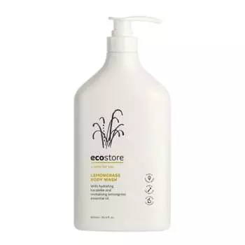 ecostore Body Wash [Lemongrass] 900mL Body Soap Body Care Weakly Acidic Plant-derived Skin-friendly Large Capacity