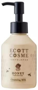 Ecot Cosme Органическое очищающее молочко Префектура Фукусима Мёд,