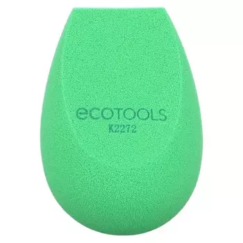 EcoTools, Bioblender, компостируемый спонж для макияжа + натуральные ингредиенты, зеленый, 1 спонж