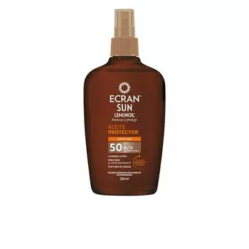Ecran Sun Масло-спрей с лимонным маслом Spf50 200мл