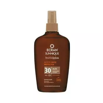Ecran Sunnique Silky Mist Защитное сухое масло Spf30 100мл