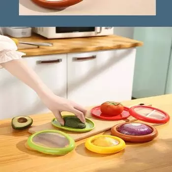 Еда Фрукты Овощи Лук Лимон Saver Box Авокадо Keeper Освежитель Банки Контейнер Для Хранения Помидоров Герметичная Коробка Кухонный Гаджет лимон