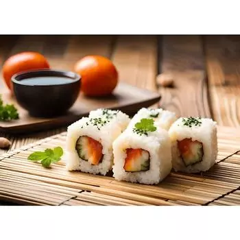 Еда и Кухня Суши Кофе Марокканская Еда Мороженое Хот-дог Художественные Постеры Холст Живопись Настенный Принт Картина Домашний Декор 21cm30cm NoFrame