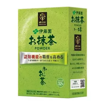 [еда с функциональными показаниями] Огуречный чай Itoen Matcha Powder Stick 1,7 г 32 порошка
