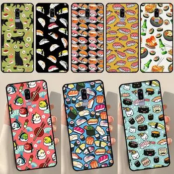 Еда Суши Для Samsung J3 J5 J7 J510 J310 J330 J710 J730 J1 A3 A5 2016 2017 J4 J6 Plus J8 2018 Чехол A8 Plus 2018