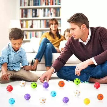 EDC 20 шт., игрушка-спиннер карманного размера, красочный вращающийся 3D гироскоп, забавный реквизит, игрушка для снятия стресса, мини-футбол на кончиках пальцев 20PCS