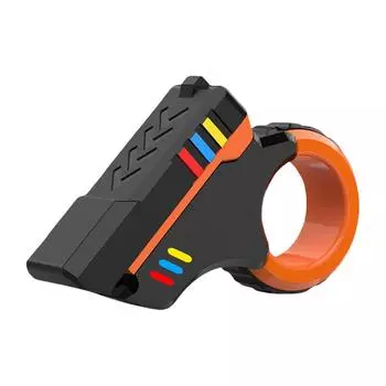 EDC Fidget Slider Магнитные настольные игрушки Декомпрессионная игрушка для взрослых Подарки для него Black