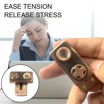 EDC игрушка-непоседа на кончиках пальцев портативные вращающиеся магнитные металлические монеты забавные снимают стресс красный