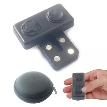 EDC Игрушка-слайдер Fidget, вращающаяся, карманного размера, снимает стресс красный