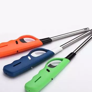 EDC Outdoor Camping BBQ Kitchen Ignition Electric Gas Fire Starter Metal Safety Lighters for The Fire Tool