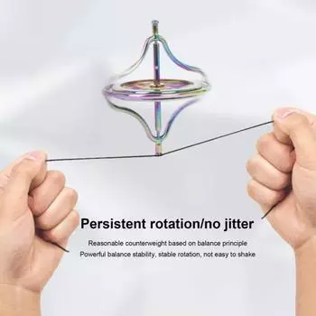 EDC палец гироскоп антигравитационный супер звук выключен вращающийся красочный гироскоп снятие стресса непоседа кончик пальца волчок декомпрессия разноцветный