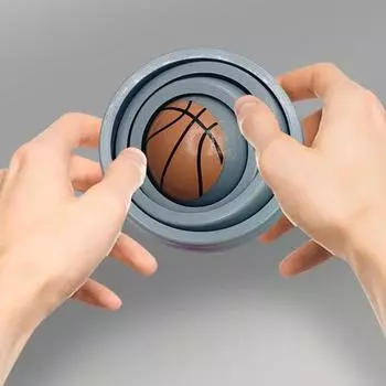 EDC Спиннер на палец, карманный многослойный вращающийся футбольный баскетбольный мяч, 3D гироскоп, снятие стресса, новинка, игрушечный мяч