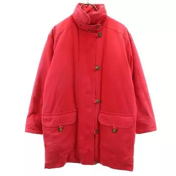 Eddie Bauer 80s Black Tag Vintage Batting coat Red Men s Used