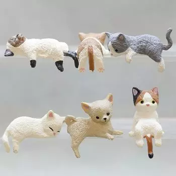 Edge cat компьютер чашка для воды автомобиль край украшения крем клей аксессуары маленькие украшения