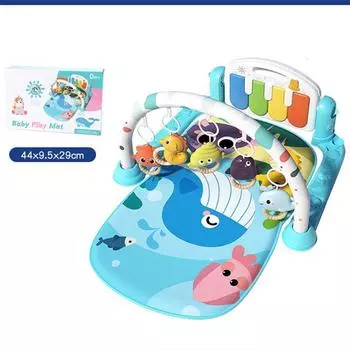 Единорог игровой коврик для фитнеса и сна детский игровой коврик для гимнастики музыкальный развивающий игрушечный коврик подставка для пианино педаль