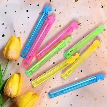 Единорог Пузырьковая трубка Мыльная бутылка Украшения для дня рождения Свадьба День рождения Гости Подарки Товары для детского душа Детские игрушки Сувениры