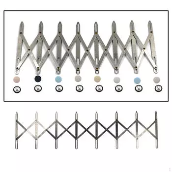 Единый масштаб, расширяющийся швейный калибр для драпировки с люверсами