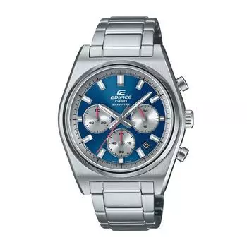 Edipice [caSio] Часы [] Сапфировое стекло Efb 730dj 2ajf Мужские S Серебряные