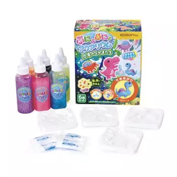 Edison Squishy Aquarium Mini Series Dinosaur Friends KJT120424 Toy Ages 6+