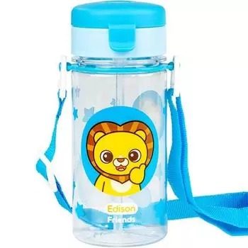 Edison Toddler Friends Непроливайка соломенной чашки Ecozen, Lion Hian, 1 шт.