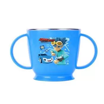 Edison Watch Car нескользящая чашка для двух рук из нержавеющей стали, 1 шт.