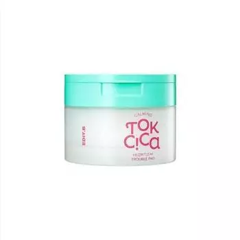 [EDIT.B] Calming Tok Cica Heartleaf Trouble Pad 160ml 70EA