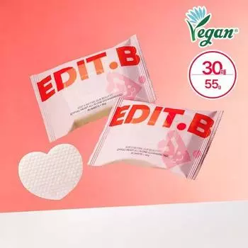 EDIT.B Очищающие салфетки Joyful Heart All-in-One, 30 листов