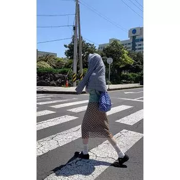 Edition Summer Lightweight Cloth Bag Women s Blue and White Polka Dot Backpack Casual Versatile Bundle Drawstring Bag Small Backpack синий