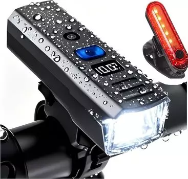 Edition Tail Light Automatic Bicycle USB 3000mAh High Battery Level 2100 LED 4 Dimming Power Outage Earthquake Night High IPX5 Can also be used as a