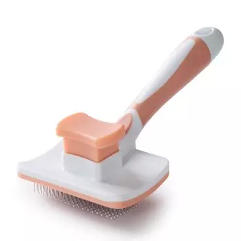 EDlike пуходерка для кошек и собак One Touch Pet Pet для кошек и короткой, средней и длинной шерсти, уход за домашними животными, щетка, щетка, щетка, расческа, щетка, безболезненный, массаж,