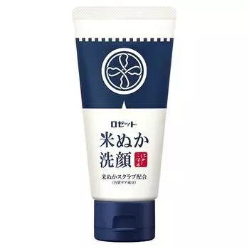 Edo Kosume rice bran face wash, Натуральный скраб для лица,120гр