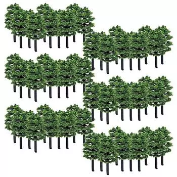 edonsa диорама дерево дерево ландшафт железная дорога модель архитектура сад лес миниатюра пластиковая модель материал модель дерево калибр N калибр HO 3.5см 60