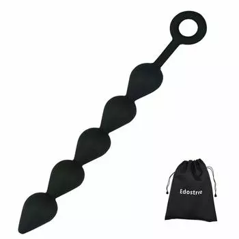 Edostree Anal Beads Anal Plug Anal Development Unisex Anal Expansion Goods Adult Toys Super Thick 40cm4.5cm CHGS-01