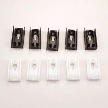 EDP1045-1 Передняя стеклянная накладка на ветровое стекло Защита декоративных молдингов Набор зажимов L R 6389840861 6389840961 для Mercedes Vito W638