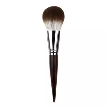 EDTRE Ebony Powder Makeup Makeup Fiber Easy to Gentle Bristle Tube Кисть для пудры, Кисть, Кисть, Щетина, Мягкая, Использование, Мягкая, (Плоская кисть)