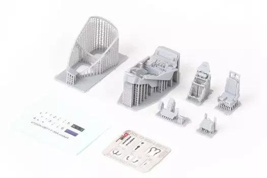 Eduard Brassin Line Cockpit Plastic Model Parts EDU672392 1/72 F-35B (for Tamiya)