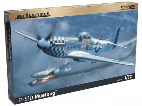 eduard Пластиковая модель Mustang Profipack EDU70173 1/72 P-51D (Самолет)