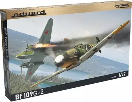 Eduard Profipack Germany Plastic Model EDU70156 1/72 Bf109G-2