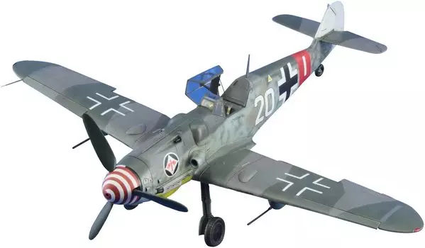 Eduard Profipack Messerschmitt Late Model Пластиковая модель EDU82111 1/48 Bf109G-6
