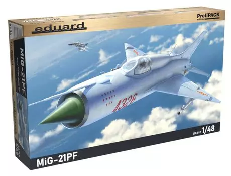 Eduard Profipack Plastic Model 1/48 MiG-21PF