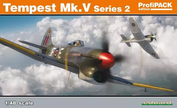 Eduard Profipack Royal Air Force Tempest Plastic Model EDU82122 1/48 Mk.5 (Series 2)
