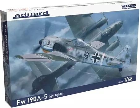 Eduard Weekend Edition German Lightly Armed Plastic Model EDU84118 1/48 Fw190A-5
