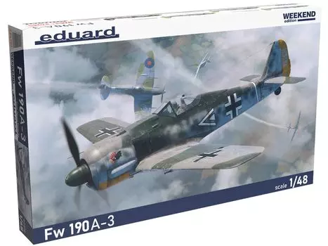 Eduard Weekend Edition Plastic Model EDU84205 1/48 Fw190A-3 (Airplane)