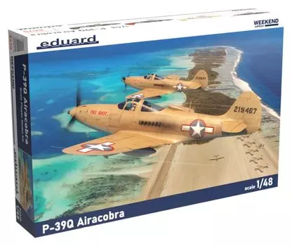 Eduard Weekend Edition US Army Air Force Bell Aircobra Plastic Model EDU8470 1/48 P-39Q