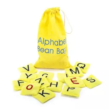 Educational Insights Cloth Toy Bean Bag Alphabet English Teaching Materials